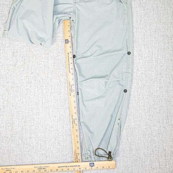 vintage Maharishi Gray Cargo Pants lightweight size Small AW 99/00 - Picture 12 of 12